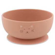 Silicone Bowl With Suction - Mrs, Cat Trixie