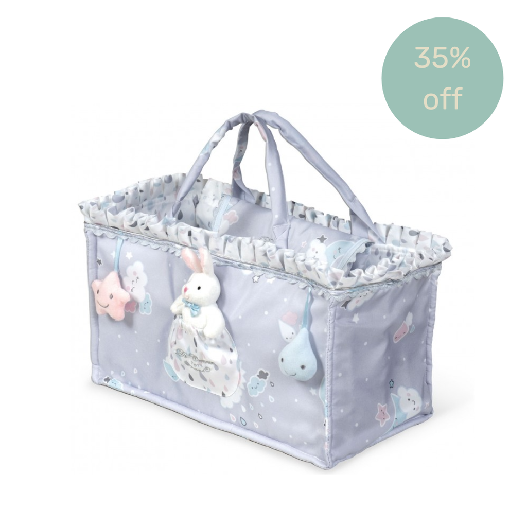 Canastilla con accesorios muñecas Martin De Cuevas DTO 35%