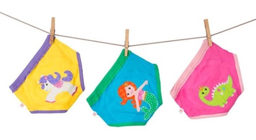 Set x 3 bombachas de entrenamiento Ballerina 3-4 Zoocchini