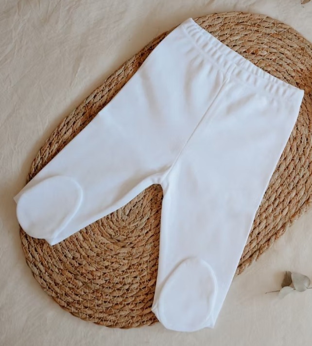 Pelele pretina normal blanco 3/6 Mon Petit