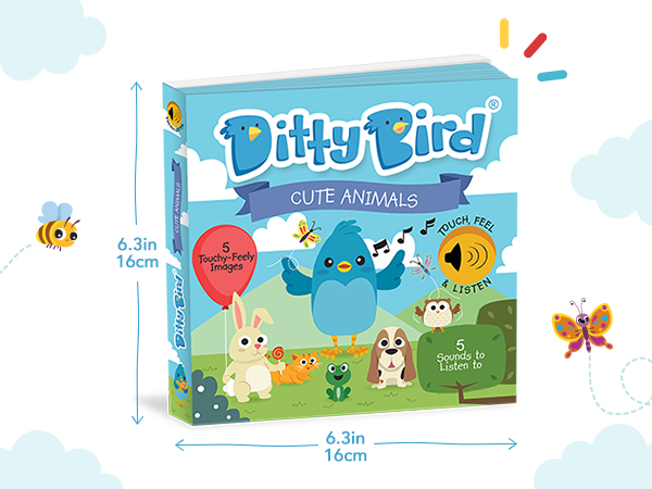 Cute Animals - Touch &amp; Feel Ditty Bird