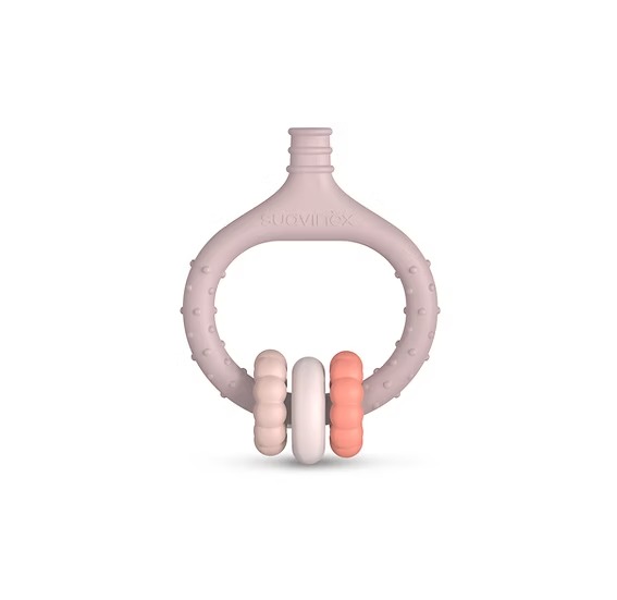 Pre-Cepillo Masajeador Baby 0M Rosa Suavinex