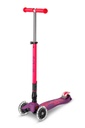 Monopatin Maxi Pleg Neon LED MMD228 - Fucsia/Uva Micro