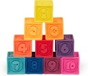 Bloques De Silicona Con Texturas B.Toys