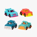 B. Happy Cruisers, 4 Mini Vehicles B.Toys