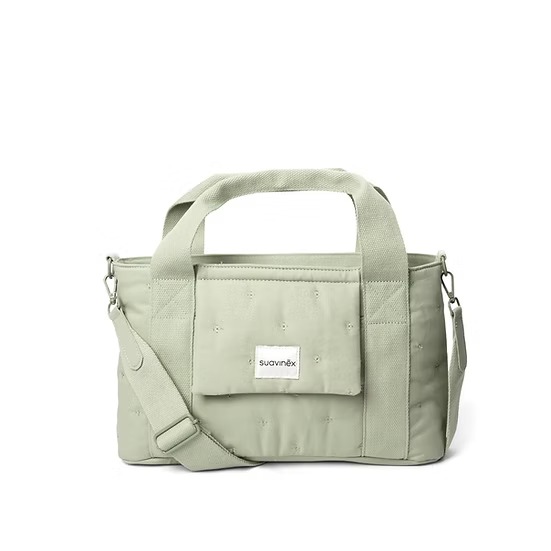 Bolso Maternal Panera - Poetry Verde Suavinex