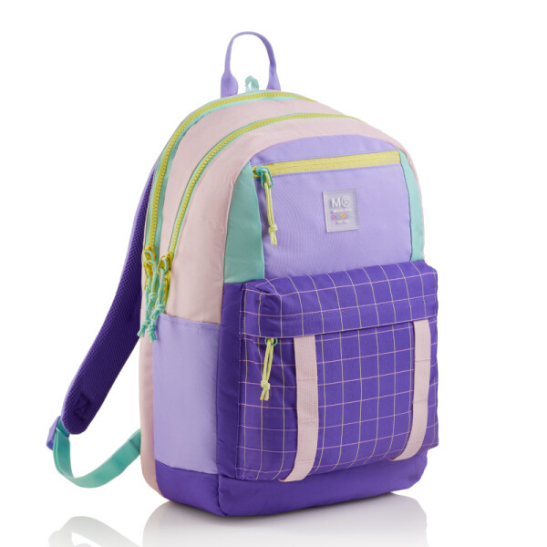 Mochila Violeta Triple Amsterdam MiquelRius
