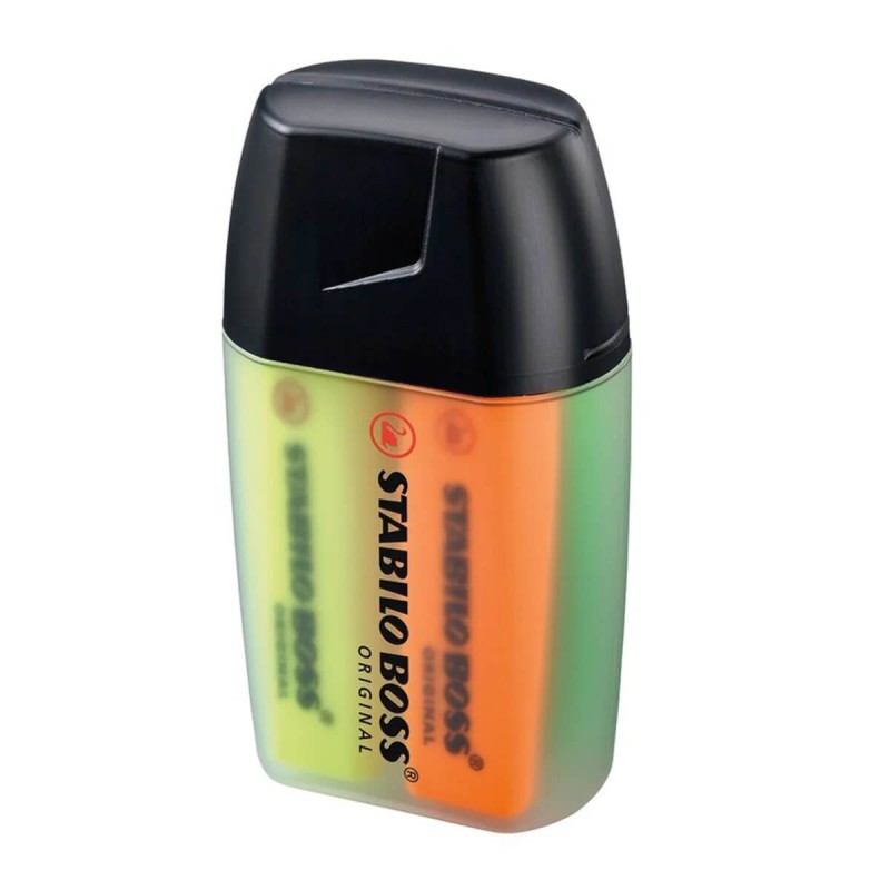 Big Boss x 4 en caja plastica Stabilo