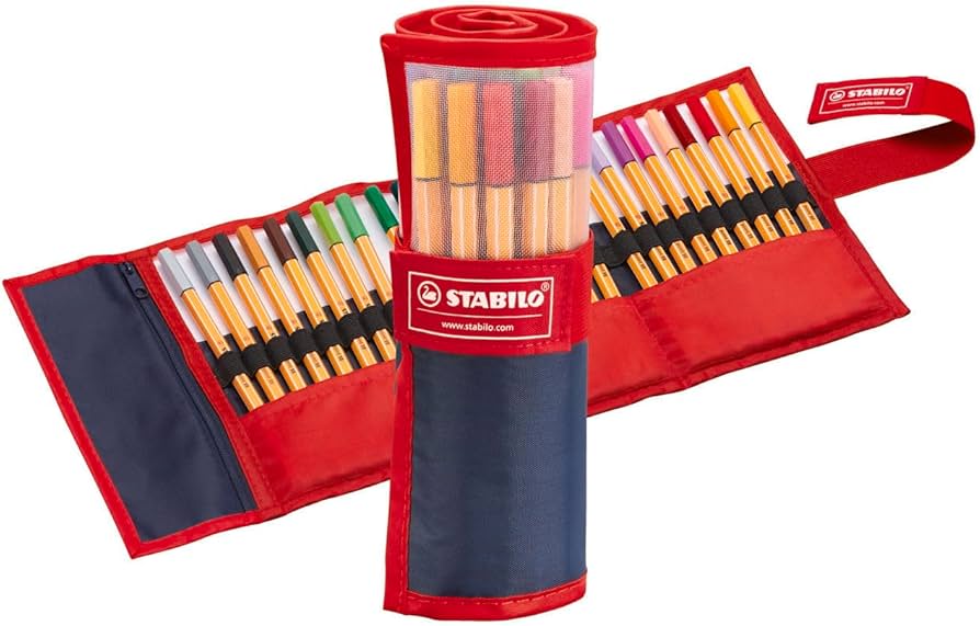 Marcador Point88 Roller x25 en sobre Stabilo