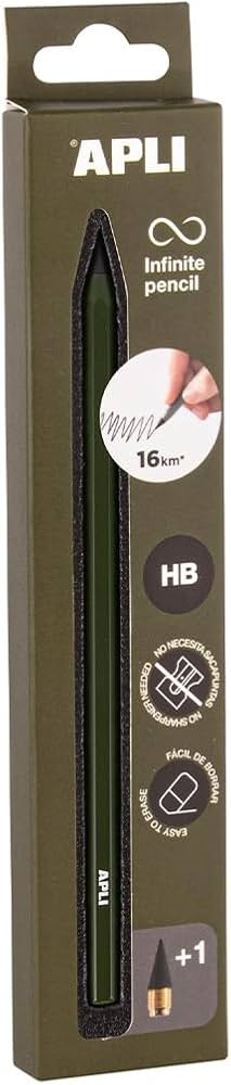 Lápiz Infinite HB Caqui Apli