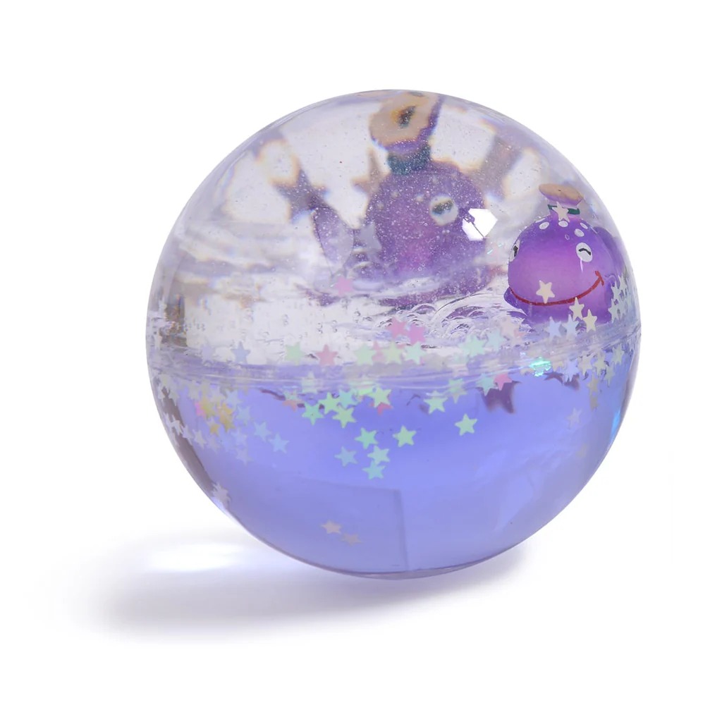 Bouncing Ball With Water Inside Whale Moulin Roty