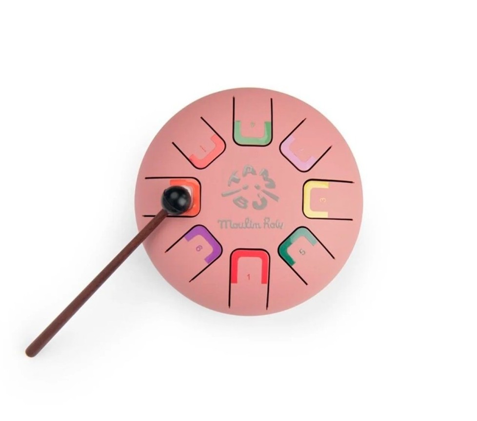 Pequeño Tambor De Lengüetas Apres La Pluie Moulin Roty