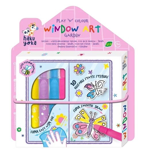 Juega y Colorea en Ventanas - Jardin Haku Yoka