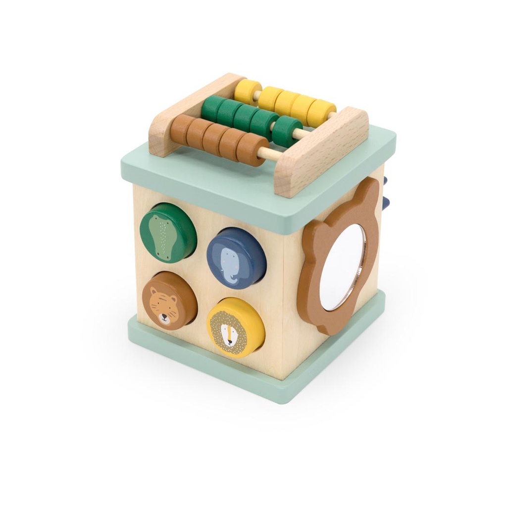 Wooden Small Activity Cube Trixie