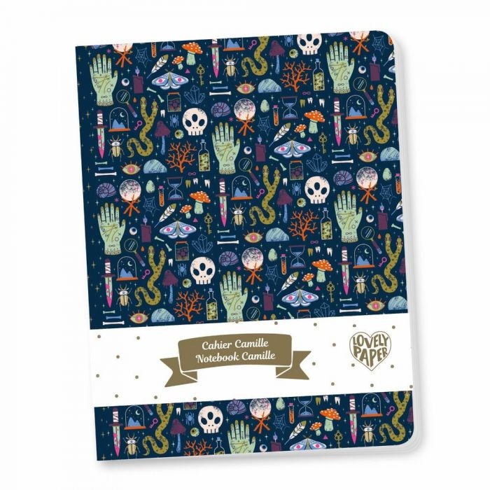 Camille Notebook Lovely Paper By Djeco
