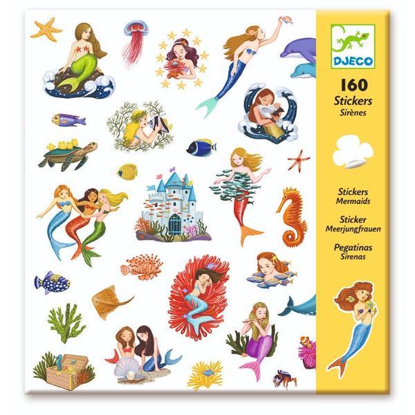 Stickers Mermaids Design By By Djeco