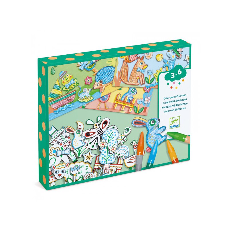 A world to create, animals Design by by Djeco