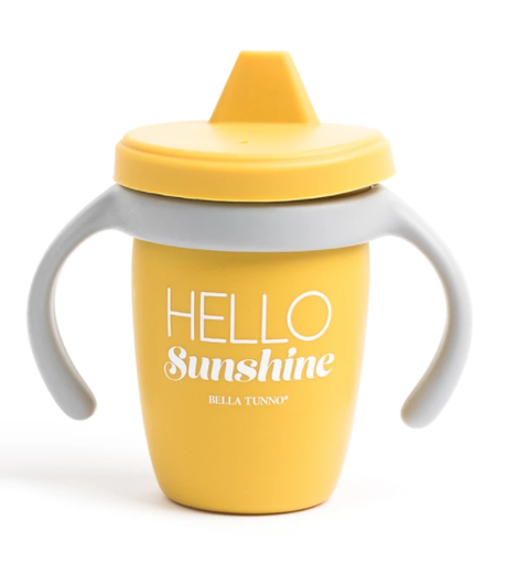 [810062130207] Vasito antiderrame amarillo Bella Tunno