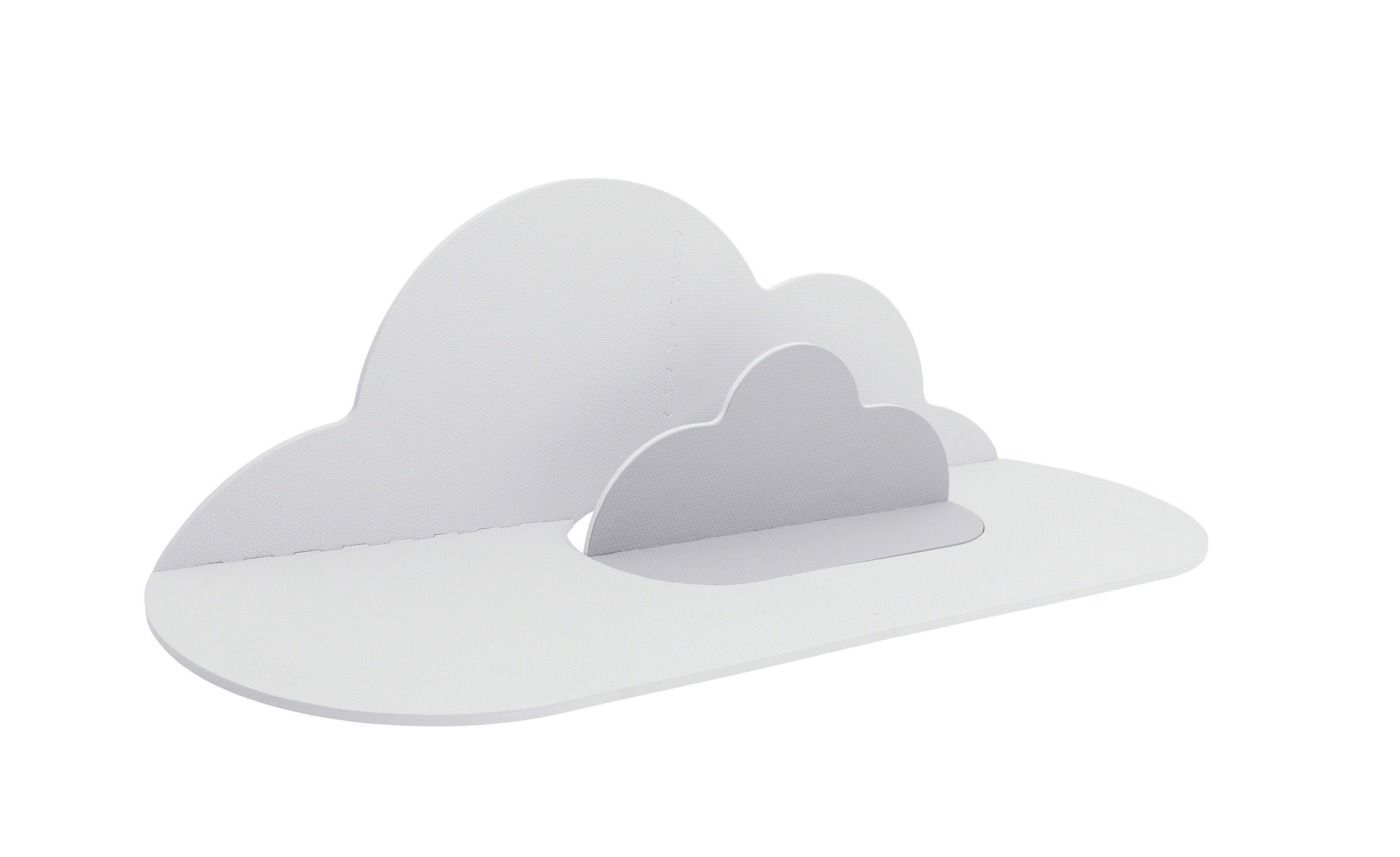 [172208] Playmat Head in the clouds (S) - Pearl Grey Quut