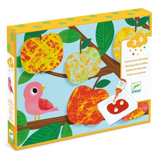 [DJ09685] Painting with marbles Design By Djeco
