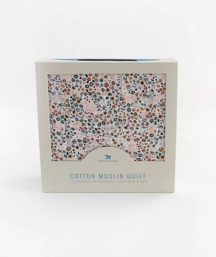 [UB0280] Cotton Muslin Quilt - Pressed Petals Little Unicorn