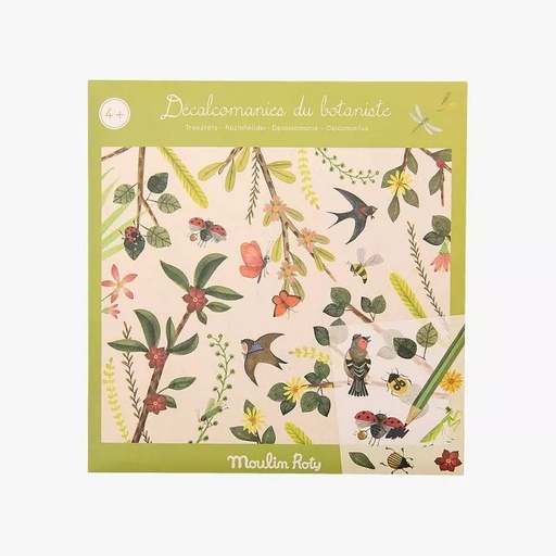 [712430] Botanist Transfers Le Jardin Du Moulin  Moulin Roty