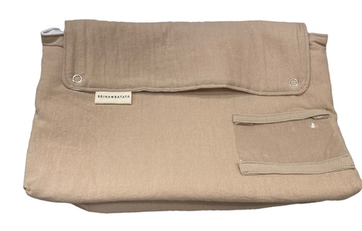 [RB56] Bolso primera muda beige Reina Batata