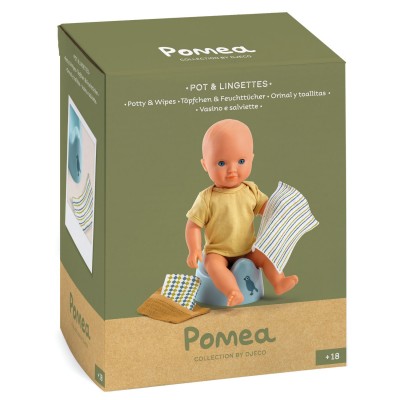 [DJ07853] Kit - Potty &amp; Wipes Pomea Djeco