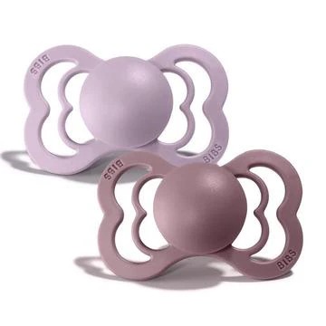 [5713795198290] Chupete silicona Dusky Lilac / Heather Talle 2 BIBS