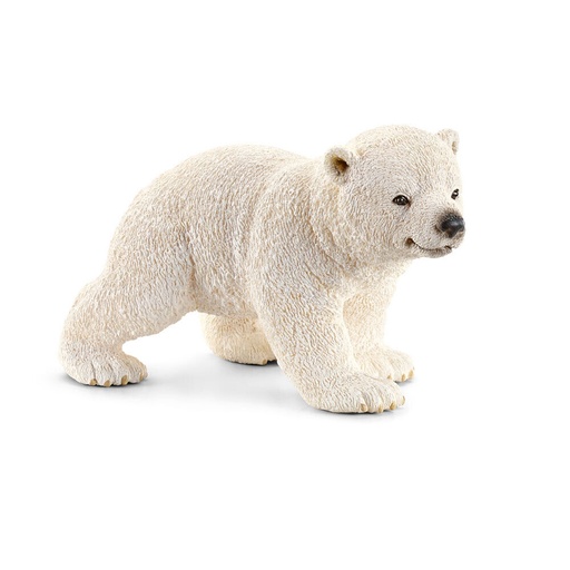 [14708] Polar Bear Cub, Walking Schleich