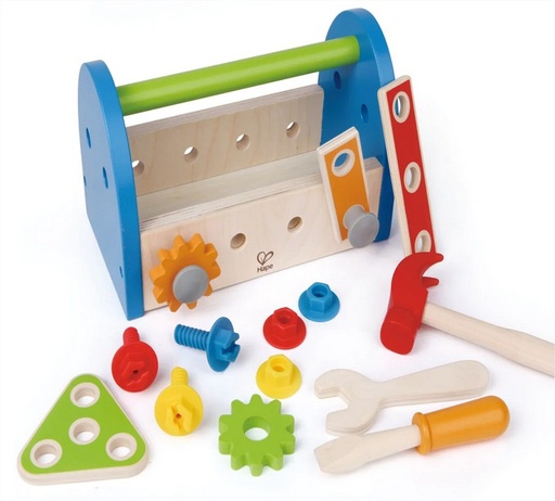 [6943478036437] Caja de herramientas Mini Monstruos Hape