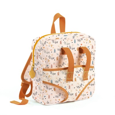 [DJ07783] Doll Backpack Carrier Pomea Djeco