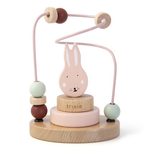 [36-151] Wooden Beads Maze - Mrs. Rabbit Trixie