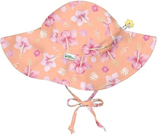 [787160-244] Gorro con filtro UV Coral Hibiscus Iplay