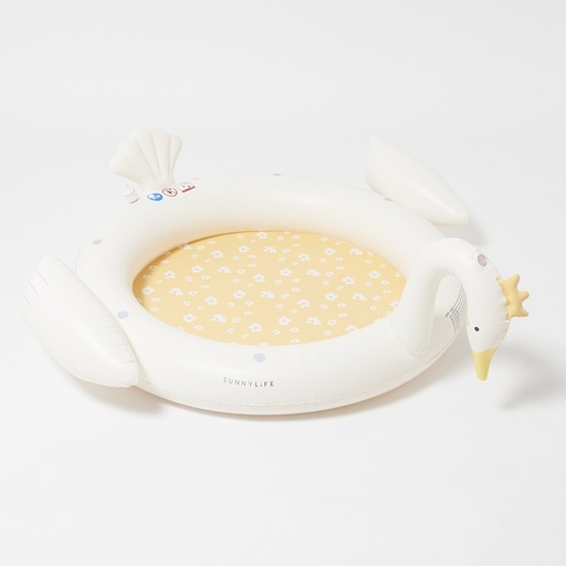 [9339296065952] Alfombra Sprinkler  tira agua - Princess Swan Sunnylife