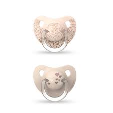 [8426420071536-R] Chupete Anat. Sx Pro 0-6m (X2uds) - Rosa Suavinex