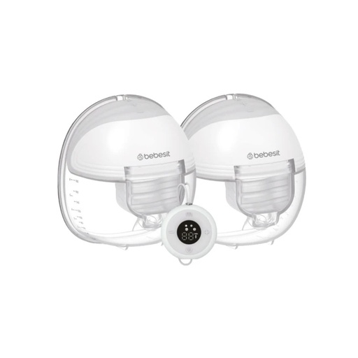 [7804684720048] Extractor doble de leche portátil c control remoto Bebesit