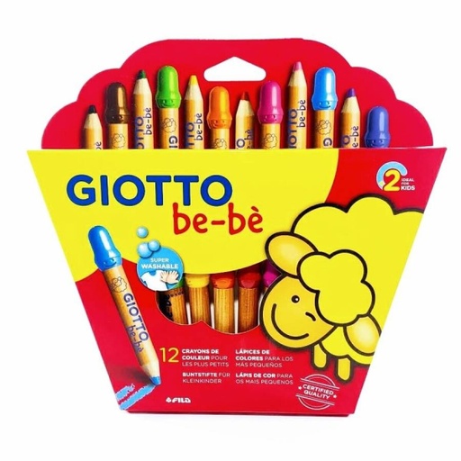 [270203] Lapices de colores Be-Be x 12 Giotto