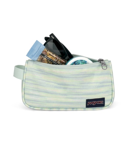 [JS00T49BGK3] Cartuchera mediana 0.8L - Space Dye Fresh Mint Jansport