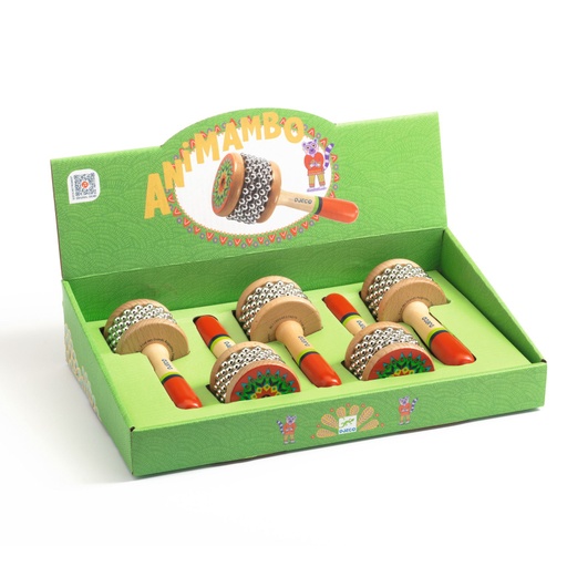 [DJ06036] Mini Cabassa X 5 Pcs Djeco