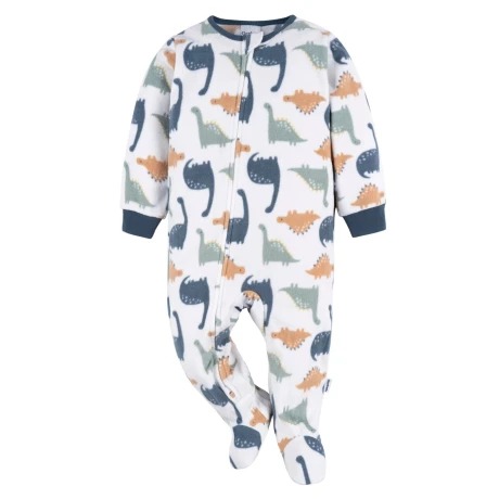 [013618474736] Enterito Con Pie - Boy Dinosaurio 6-9M Gerber