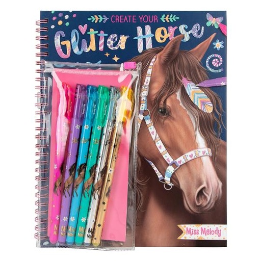 [4010070676063] Miss Melody Crea tus Caballos Glitter Depesche