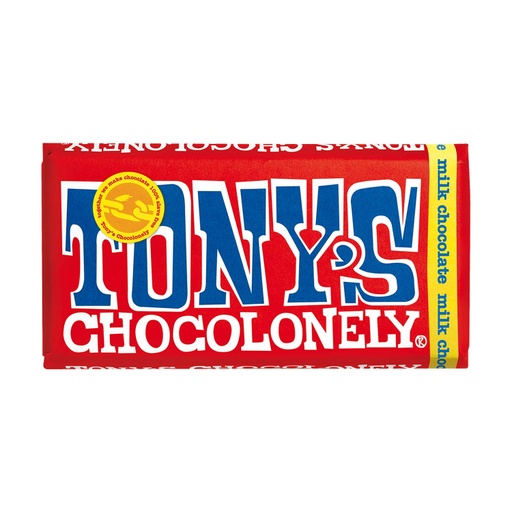 [6112] Chocolate con leche 32% 180gr Tony's