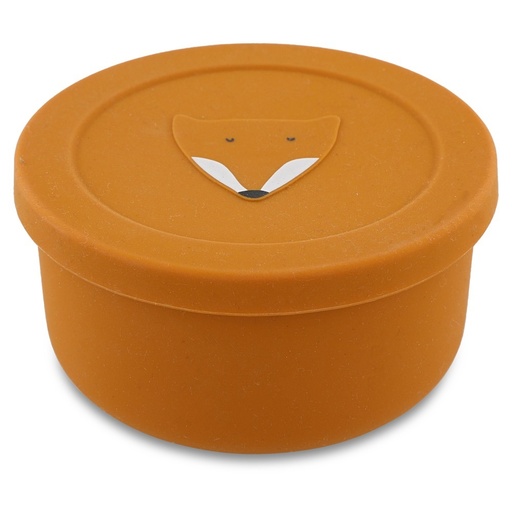 [96-444] Silicone Snack Pot With Lid - Mr, Fox Trixie
