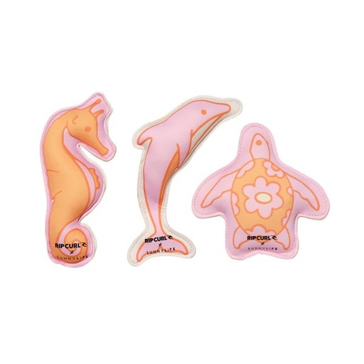 [9339296069875] Set x 3 Dive Buddies - Ocean Magic Pink Sunnylife