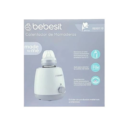 [7804625671019] Calienta Biberón y Esterilizador de Mamaderas 2 en 1 Bebesit