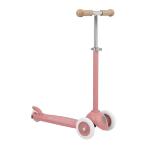[ECO SCOOTER RASPBERRY] Monopatín ECO de Tres Ruedas +3 Raspberry Banwood