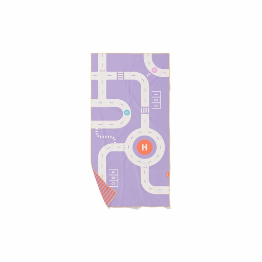 [174646] Playtowel M - Road Lavender Quut