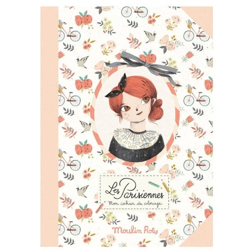 [642575] Cuaderno Para Colorear Las Parisinas Moulin Roty