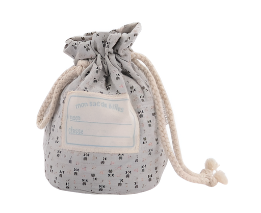 [713118] Bolsa De Canicas Recreo Naranja Mercredi Moulin Roty